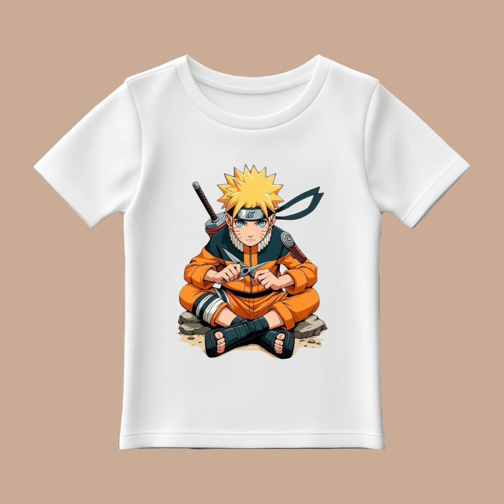 Naruto Shinobi Graphic Tee – Classic Anime Ninja Fan T-Shirt