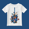 Zootopia "Wild Tangle" Character Graphic Tee – Premium White Cotton Unisex T-Shirt