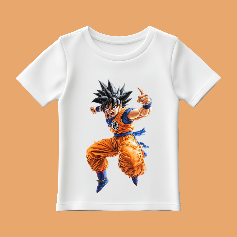 Ultimate Goku Saiyan Warrior Graphic Tee – Iconic Anime Hero Streetwear T-Shirt